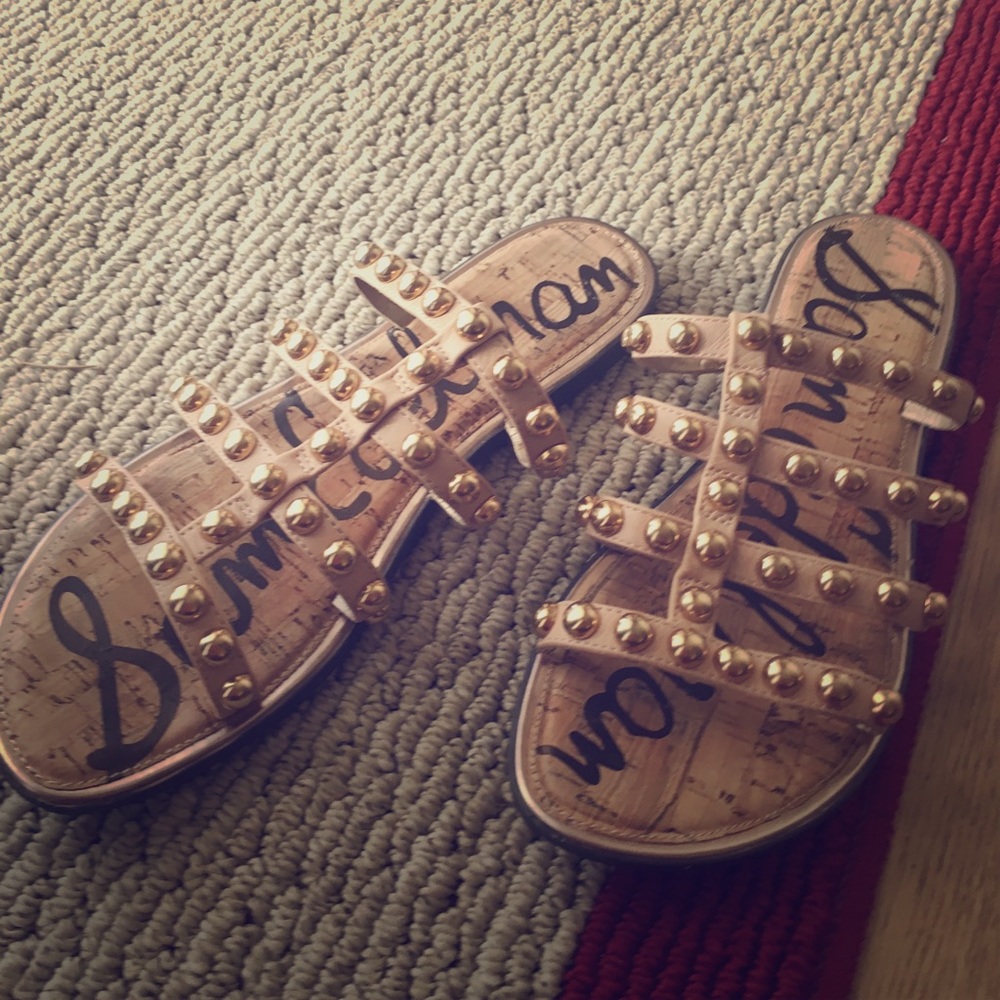 Sam Edelman Glen Slide sandals 9.5 barely worn